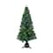 6ft. Pre-Lit Fiber Optic Artificial Christmas Tree with Star Tree Topper and Pot, LED Color-Changing Lights